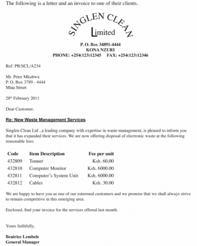 Computer Studies Paper 2 Question Paper - KCSE 2014