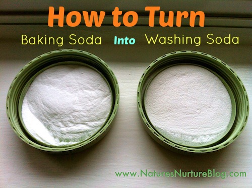 How to Make Washing Soda If You Can't Find It In Stores - Nature's Nurture