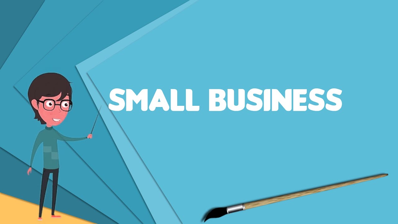 What is Small business? Explain Small business, Define Small business, Meaning of Small business - YouTube